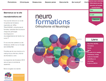 Tablet Screenshot of neuroformations.net